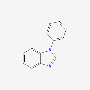 Chemical structure of 1-Phenyl-1H-benzo[d]imidazole