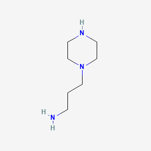 Chemical structure of 3-(Piperazin-1-yl)propan-1-amine
