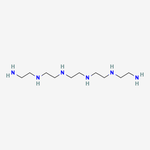 Chemical structure of Pentaethylenehexamine