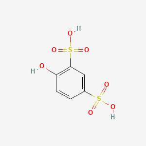 Chemical structure of Phenoldisulfonic acid