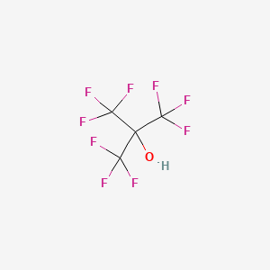Chemical structure of Perfluoro-t-butanol