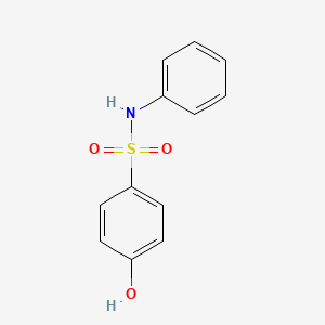 Chemical structure of P-hydroxybenzene sulfonyl anilide