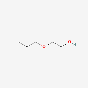 Chemical structure of 2-Propoxyethanol