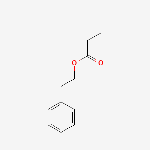 Chemical structure of Phenethyl Butyrate