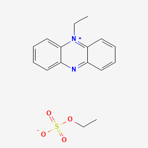 Chemical structure of Phenazine ethosulfate