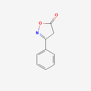 Chemical structure of 3-Phenyl-5-isoxazolone