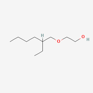 Chemical structure of Polyethyleneglycol2-ethylhexylether