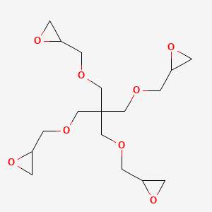 Chemical structure of Pentaerythritol glycidyl ether