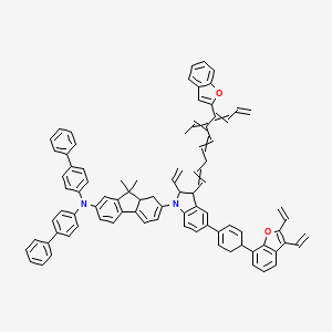 Chemical structure of Potassium Hyaluronate from Cockscomb