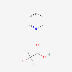 Chemical structure of Pyridine trifluoroacetate