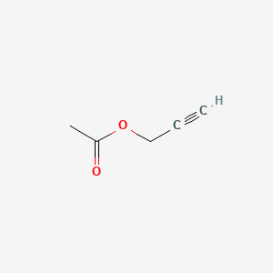 Chemical structure of Propargyl acetate