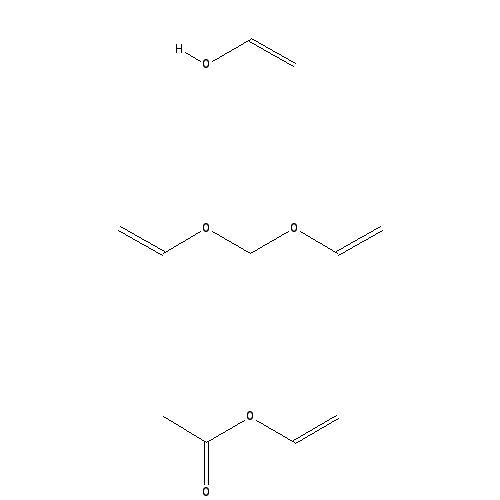 Chemical structure of Polyvinylformal