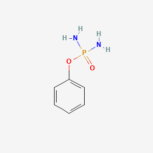 Chemical structure of Phenyl phosphorodiamidate