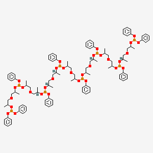 Chemical structure of Poly(dipropyleneglycol)phenyl phosphite