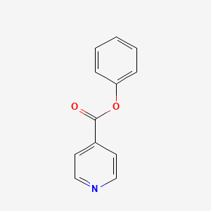 Chemical structure of Phenyl Isonicotinate