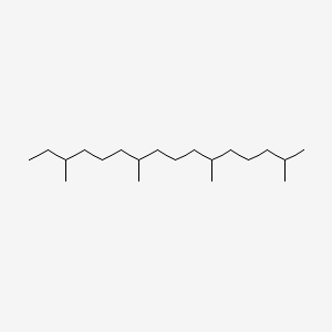 Chemical structure of Phytane