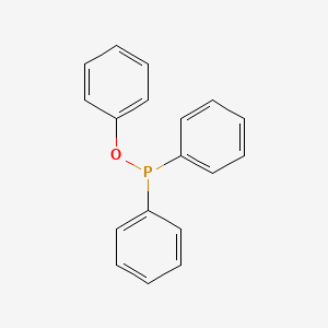 Chemical structure of Phenoxydiphenylphosphine