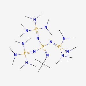 Chemical structure of Phosphazene base P4-t-Bu solution