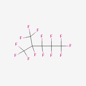 Chemical structure of Tetradecafluoro-2-methylpentane