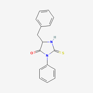 Chemical structure of Phenylthiohydantoin-phenylalanine