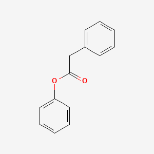 Chemical structure of Phenyl phenylacetate