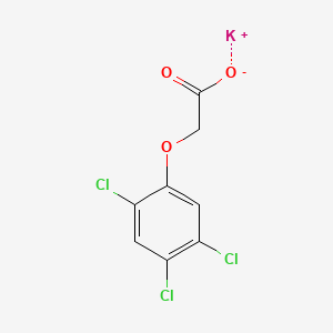 Chemical structure of Potassium 2,4,5-trichlorophenoxyacetate