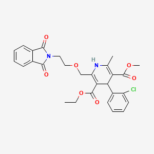 Chemical structure of Phthaloyl Amlodipine
