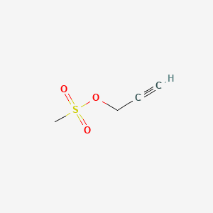 Chemical structure of Propargyl Methanesulfonate Ester
