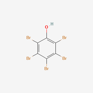 Chemical structure of Pentabromophenol