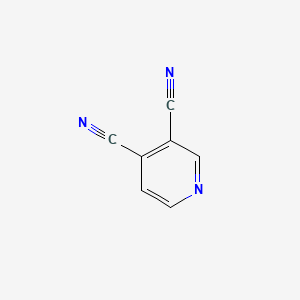 Chemical structure of 3,4-Pyridinedicarbonitrile