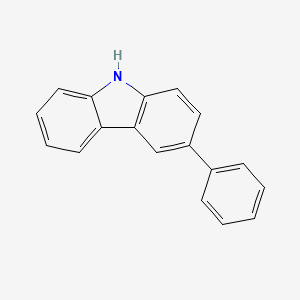 Chemical structure of 3-Phenyl-9H-carbazole