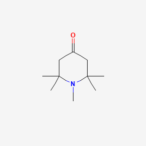 Chemical structure of 1,2,2,6,6-Pentamethyl-4-piperidone