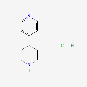 Chemical structure of 4-(Piperidin-4-Yl)Pyridine Hydrochloride