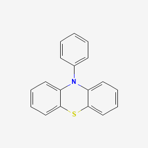 Chemical structure of 10-Phenyl-10H-phenothiazine