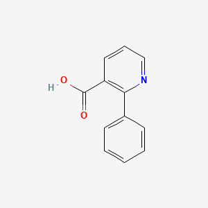 Chemical structure of 2-Phenylpyridine-3-carboxylic Acid