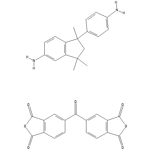 Chemical structure of Polyimide powder (Thermoplastic, MW: 50000-80000)
