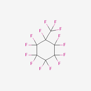 Chemical structure of Perfluoro(methylcyclohexane)