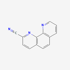 Chemical structure of 1,10-Phenanthroline-2-carbonitrile