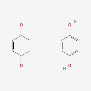 Chemical structure of Quinhydrone