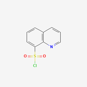 Chemical structure of 8-Quinolinesulfonyl chloride