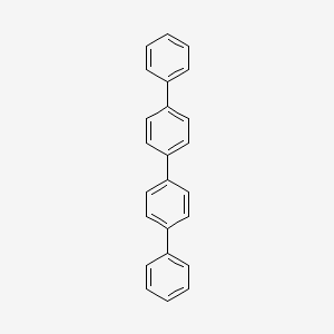 Chemical structure of p-Quaterphenyl