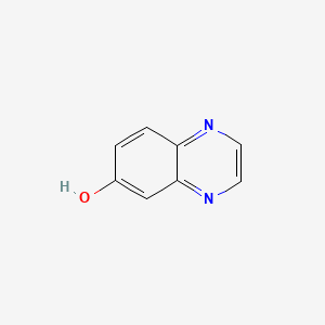 Chemical structure of 6-Quinoxalinol