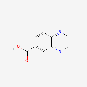 Chemical structure of Quinoxaline-6-carboxylic acid