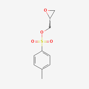 Chemical structure of Glycidyl tosylate, (R)-