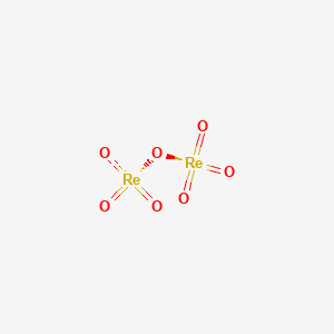 Chemical structure of Rhenium heptoxide