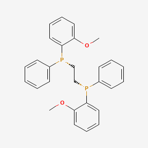 Chemical structure of (R,R)-DIPAMP
