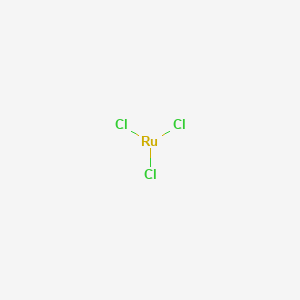 Chemical structure of Ruthenium trichloride