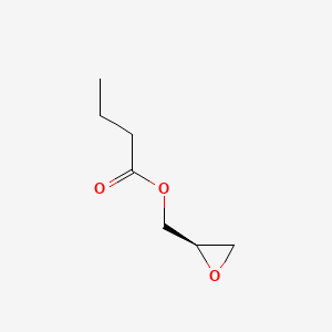 Chemical structure of (R)-(-)-Glycidyl butyrate