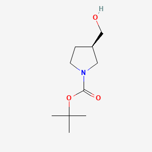 Chemical structure of (R)-1-Boc-3-hydroxymethylpyrrolidine