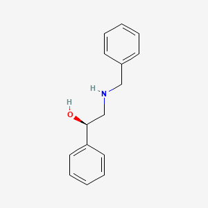 Chemical structure of (R)-(-)-2-Benzylamino-1-phenylethanol